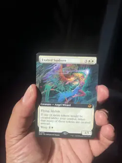 🌟 MTG Edge of Eternities - Exalted Sunborn (M0318) - Extended Art - Non-Foil 🌟 - Image 2