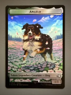 Angelo Darkstar Double-Sided Token Final Fantasy Foil - Image 1