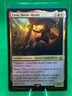 MTG Eivor, Battle-Ready Universes Beyond: Assassin's Creed 0274 Foil Mythic - Image 1