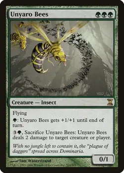 Unyaro Bees - Foil Time Spiral LP MTG - Image 1