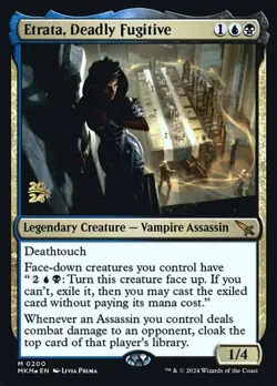 [1x] Etrata, Deadly Fugitive - Foil - Prerelease Promo Near Mint, English MKM Pr - Image 1