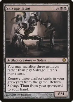 Salvage Titan - Foil Shards of Alara MP MTG - Image 1