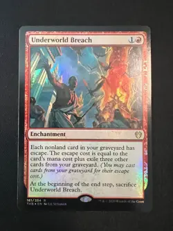 Underworld Breach MTG Theros Beyond Death NM FOIL - Image 1