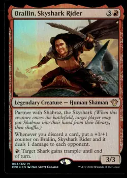 2020 Commander 2020 Brallin, Skyshark Rider Commander/Mythic #4 - Image 1