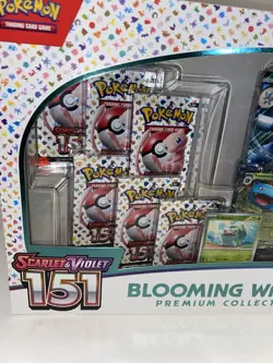 Pokemon Scarlet & Violet 151 Blooming Waters Premium Collection Sealed NIB - Image 3
