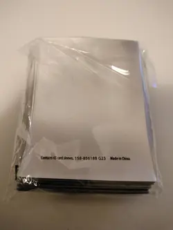 65 Ct Mimikyu Paldean Fates ETB Pokemon Card Sleeves New Sealed - Image 3