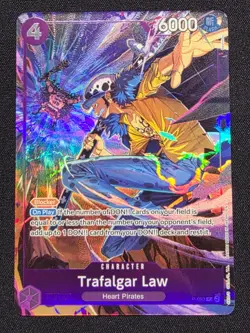Trafalgar Law (Illustration Box Vol.6) P-093 One Piece Promotion Cards Foil - Image 1
