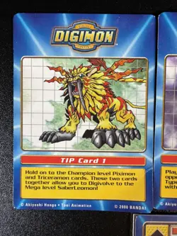 Digimon Taco Bell Promo Cards TB + Tip Promos Lot Of 8 - Image 2