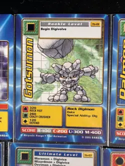 Digimon Taco Bell Promo Cards TB + Tip Promos Lot Of 8 - Image 4