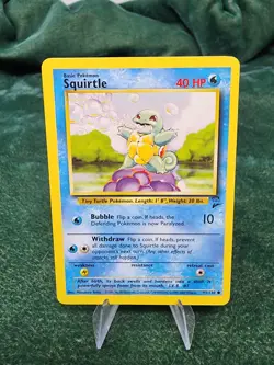 Squirtle - Pokemon Base Set 2 - #93/130 - Vintage Pokemon Card - Image 2