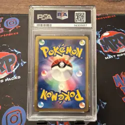 Pokemon PSA 9 MINT Lucario 10th Movie Anniversary Japanese Holo Promo Card - Image 2