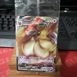 SEALED Pokemon Eevee VMAX Promo Card SWSH087 (Shining fates) - Image 1
