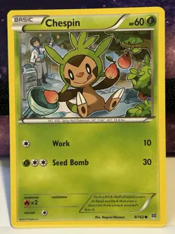 Pokemon Chespin 8/162 Quilladin 10/162 13/146 Card Lot Set of 3 - Image 3