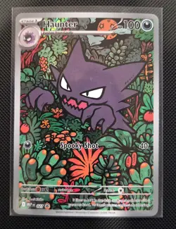 Pokemon TCG Haunter 027 Promo Card Mega Evolutions NM - Image 1