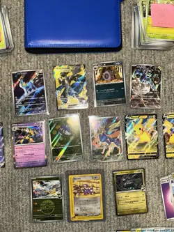 Modern 2017-2026 Pokemon Card Lot of 338 + Binder, Zekrom, Cobalion, Thundurus + - Image 2