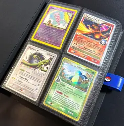 Lot of 160 ALL HOLO Vintage Pokemon Card Binder Collection - Image 1