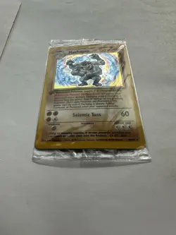 Machamp 1st Edition Base Set Holo 8/102 SEALED Promo WOTC 1999 Pokemon Card LP+ - Image 3