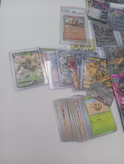 Pokemon Card Booster Pack Slab Full Art Lot, 1000+ Cards, Slabs, Mixed Lot - Image 3
