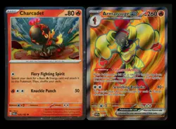 Charcadet 026/182 Paradox Rift COSMOS Armarouge ex 125 Promo Pokemon Card Lot - Image 1