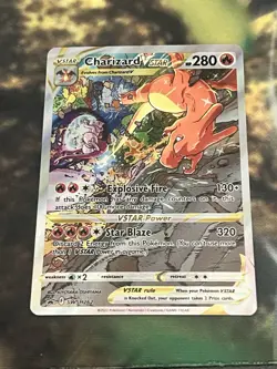 Charizard VSTAR SWSH262 Sword & Shield Promo Full Art Holo Pokemon TCG Card - Image 1