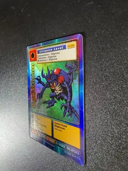 VINTAGE 1999 Bandai Digimon Card MegaKabuterimon St-28S Holo Foil - Image 3
