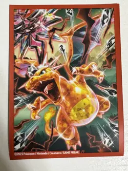Pokemon TCG 60x Card Sleeves (Charizard) Standard Size - Image 1