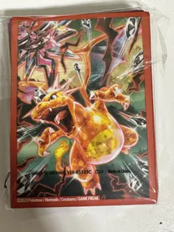 Pokemon TCG 60x Card Sleeves (Charizard) Standard Size - Image 3
