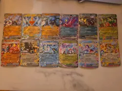 12 Card Lot Pokemon EX cards - Image 1
