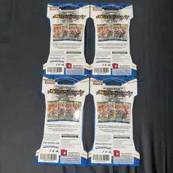 Pokemon TCG XY BREAKpoint - Complete 4 Pack Art Set - Sleeved Booster Packs - NM - Image 2
