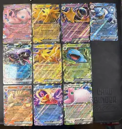 Pokemon TCG Scarlet And Violet 151 ex Holo Lot 10 NM Cards - Image 1