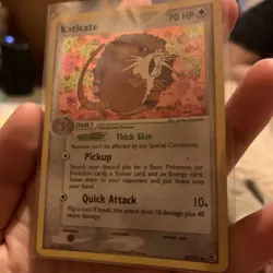 Pokemon TCG Raticate 48/112 EX FireRed & LeafGreen Uncommon Holo Card MP - Image 3