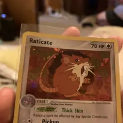 Pokemon TCG Raticate 48/112 EX FireRed & LeafGreen Uncommon Holo Card MP - Image 5