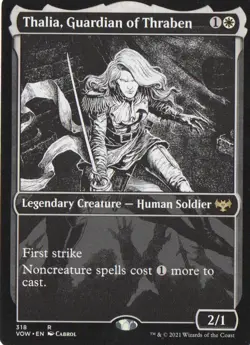 Thalia, Guardian of Thraben (Showcase) R Innistrad: Crimson Vow 318 NM - Image 1