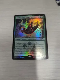 MTG Spider-Man, Miles Morales (18) | NM Foil | Spider-Man Eternal Special Promo - Image 1