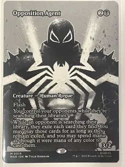 MTG Spider-Man M0019 Opposition Agent #19 Borderless - Image 1