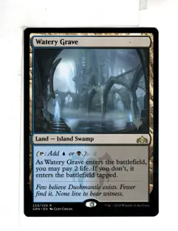 MTG SkeenAB Watery Grave PACK PROMO from Guilds of Ravnica. NM. - Image 1