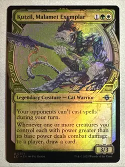 MTG / Kutzil, Malamet Exemplar / LCI / #304 / FOIL (Showcase) / Uncommon / NM - Image 1