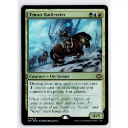 Temur Battlecrier - FOIL - R Tarkir: Dragonstorm 228 - MTG - Image 1