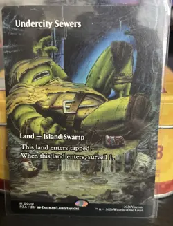 MTG TMNT - Undercity Sewers (Borderless) NM - Image 1