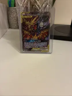 Moltres & Zapdos & Articuno GX SM210 Sm Holo (CRIMP ERROR) Promo Pokemon - Image 3