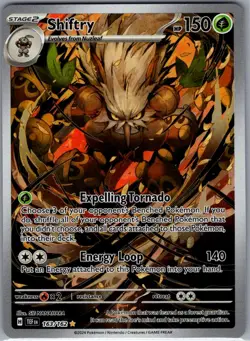 Shiftry 163/162 SV05: Temporal Forces - Pokemon Card - NM - Image 1