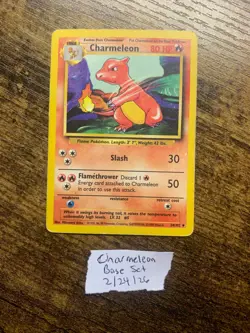 Charmeleon 24/102 | Base Set Uncommon | Pokemon TCG Regular - Image 2