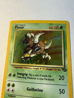 Pokemon Pinsir 60HP Holo Rare Jungle 9/64 Wizards 1999 Unlimited - Image 2