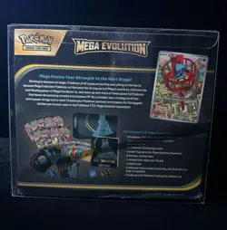 Pokemon Mega Evolution Elite Trainer Box ETB Factory Sealed Mega Lucario Blemish - Image 3