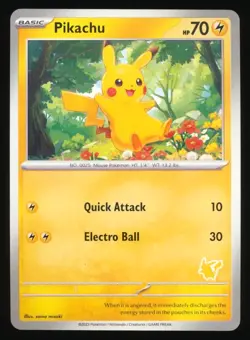 2023 POKEMON TCG MY FIRST BATTLE PIKACHU DECK STAMPED - PIKACHU - Image 1