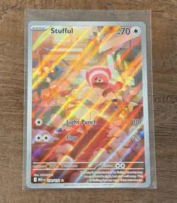 Stufful Pokemon TCG 154/132 Me01: Mega Evolution Full Art🔥 - Image 1