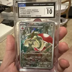 6-Card Pokemon Lot - CGC 10 Art rare. Including Hexacross And Flappie - Image 4