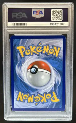2015 Pokemon XY Double Crisis Team Magma's Groudon Full Art #15 PSA 8 - Image 2