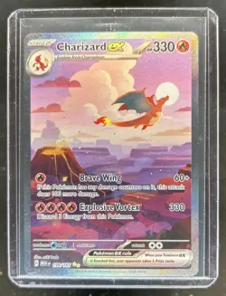 2023 Pokemon SV 151 Charizard ex #199/165 - Image 1