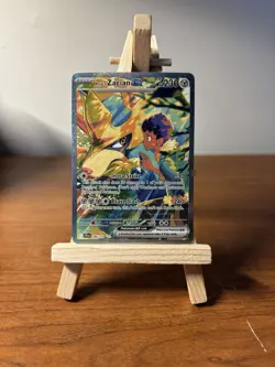 Pokemon TCG Hop’s Zacian ex 186/159 SIR Journey Together Full Art NM - Image 1